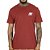 Camiseta DC Shoes Palletline SM26 Masculina Vermelho - Imagem 1