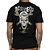 Camiseta DC Shoes Iron Skull SM26 Masculina Preto - Imagem 2