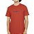 Camiseta Quiksilver Omni Font SM26 Masculina Vermelho - Imagem 1