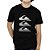 Camiseta Quiksilver Three Logo SM26 Masculina Preto - Imagem 1