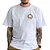 Camiseta Volcom Arched Oversize SM26 Masculina Branco - Imagem 1