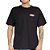 Camiseta Rip Curl Front Script GM SM26 Masculina Black - Imagem 1