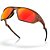 Óculos de Sol Oakley Lateralis Matte Dark Amber Prizm Ruby - Imagem 4