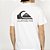 Camiseta Quiksilver Omni Logo Plus Size SM26 Branco - Imagem 2