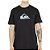 Camiseta Quiksilver Gradient Logo Wordblock SM26 Preto - Imagem 1
