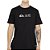 Camiseta Quiksilver Gradient Broken Type SM26 Preto - Imagem 1