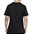 Camiseta Quiksilver Gradient Broken Type SM26 Preto - Imagem 2