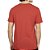 Camiseta Quiksilver Emb Three Logo SM26 Masculina Vermelho - Imagem 2
