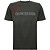 Camiseta Quiksilver Emb Side Omni S26 Masculina Cinza Escuro - Imagem 1
