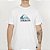 Camiseta Quiksilver Soft Hologram SM26 Masculina Branco - Imagem 1