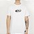Camiseta Quiksilver Domed Logo Checker SM26 Masculina Branco - Imagem 1