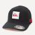 Boné Quiksilver Aba Curva Emb Square SM26 Preto - Imagem 1