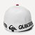 Boné Quiksilver Aba Curva Emb Square SM26 Branco - Imagem 2