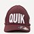 Boné Quiksilver Aba Curva Emb Quik Outdoor SM26 Red Berry - Imagem 3
