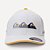 Boné Quiksilver Aba Curva Emb Three Logo SM26 Branco - Imagem 3