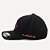 Boné Quiksilver Aba Curva Domed Logo Checker SM26 Preto - Imagem 4