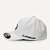 Boné Quiksilver Aba Curva Domed Logo Checker SM26 Branco - Imagem 4