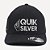 Boné Quiksilver Aba Curva Silver Transfer Emb SM26 Preto - Imagem 3