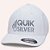 Boné Quiksilver Aba Curva Silver Transfer Emb SM26 Branco - Imagem 1
