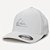 Boné Quiksilver Aba Curva Textured High Logo SM26 Branco - Imagem 1