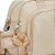 Bolsa Kipling Camama Sparkled Beige - Imagem 6