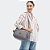 Bolsa Kipling Gabbie Inviting Grey - Imagem 6