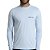 Camiseta Hurley Surf Manga Longa Sticker SM26 Azul Claro - Imagem 1