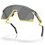 Óculos de Sol Oakley BXTR Metal Matte Grey Ink/Vintage Gold - Imagem 4