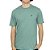 Camiseta Quiksilver Transfer Square SM26 Masculina Verde - Imagem 1