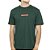 Camiseta Quiksilver Clicker Logo DNA SM26 Verde Escuro - Imagem 1