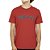 Camiseta Quiksilver Fare Well SM26 Masculina Vermelho - Imagem 1