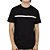 Camiseta Quiksilver Bait Stripe SM26 Masculina Preto - Imagem 1