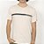 Camiseta Quiksilver Bait Stripe SM26 Masculina Areia - Imagem 1