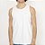 Regata Quiksilver Embroidery SM26 Masculina Branco - Imagem 1