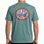 Camiseta Volcom Solarized SM26 Masculina Azul Claro - Imagem 2