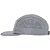 Boné Hurley Aba Reta Five Simple SM26 Chumbo - Imagem 3