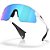 Óculos de Sol Oakley Stunt Devil S Matte White Prizm Sapphir - Imagem 4