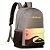 Mochila Quiksilver 17 Esportiva POP 23 21,8L Grafite - Imagem 3
