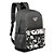 Mochila Roxy 17 Esportiva POP 03 21L Preto Estampado - Imagem 3