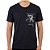Camiseta Osklen Slim Vintage Cycling Drawing Masculina Preto - Imagem 1