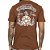 Camiseta DC Shoes Outgrown SM26 Masculina Marrom - Imagem 2