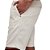 Bermuda Osklen Alfaiataria Basic Linem Masculina Natural - Imagem 4