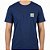 Camiseta Osklen Slim Vintage Kit Box Masculina Azul Mar - Imagem 1