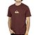 Camiseta Quiksilver Metal Comp SM26 Masculina Vinho - Imagem 1