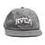 Boné RVCA Aba Reta Big RVCA Snapback SM26 Cinza - Imagem 3