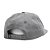 Boné RVCA Aba Reta Big RVCA Snapback SM26 Cinza - Imagem 2