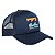 Boné Billabong Podium Trucker Azul Marinho/Laranja - Imagem 3