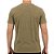 Camiseta Osklen Stone Folha Palmeira Masculina Caqui - Imagem 2