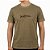 Camiseta Osklen Stone Sardinha Masculina Caqui - Imagem 1