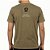 Camiseta Osklen Stone Sardinha Masculina Caqui - Imagem 2